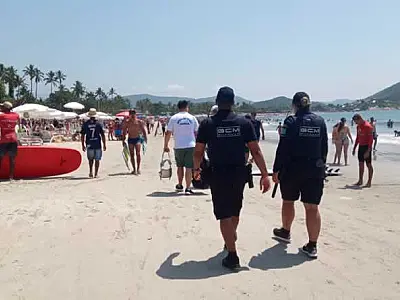 Cerca de 80 agentes atuam em mais de 350 ocorrências no final de semana de Guarujá