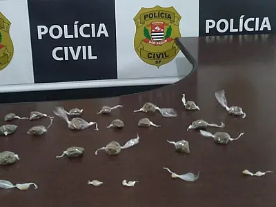 Polícia Civil prende homem suspeito de tráfico de drogas em Mongaguá