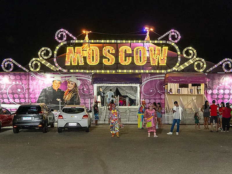 Patati e Patatá se apresentam no Circo Moscow Internacional, neste fim de semana