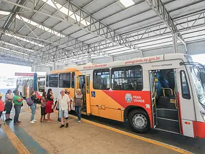 Com aumento do combustível, tarifa de ônibus em Praia Grande/SP é reajustada