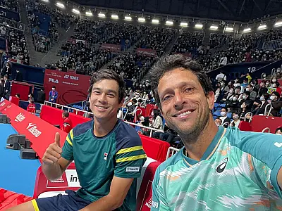 Dupla de Marcelo Melo bate favoritos e vai às quartas de ATP Adelaide