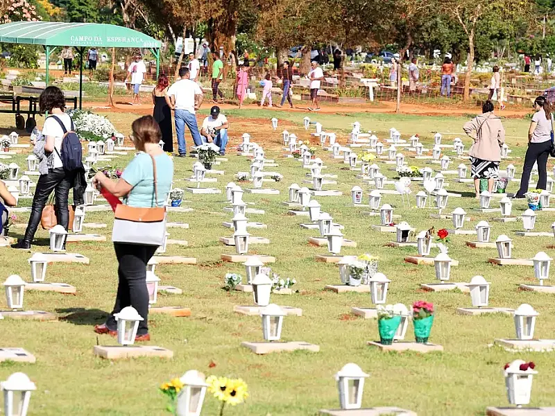 Fim de semana do Dia de Finados deve levar 600 mil a cemitérios do DF