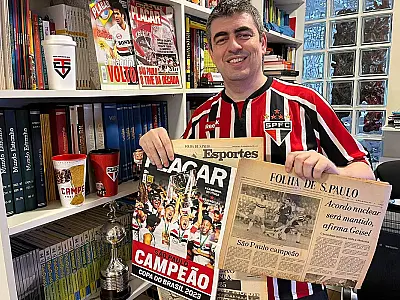 Pôster do campeão ainda é item disputado por torcedores nas bancas