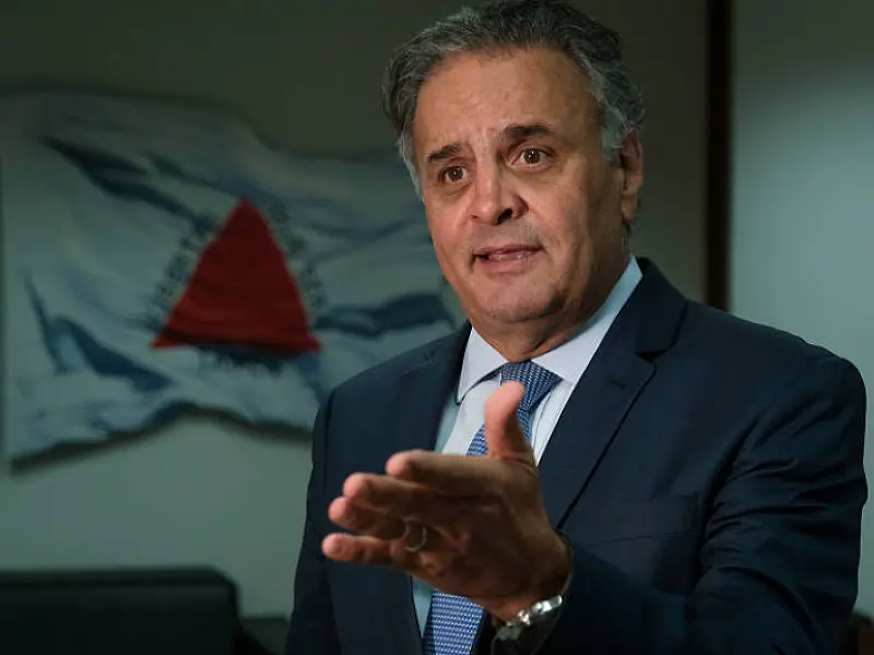 Aécio rejeita Tebet e diz que PSDB foi egoísta, traiu Doria e implodiu terceira via