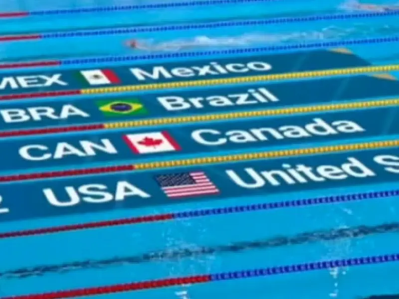 Santiago 2023: Brasil é ouro no revezamento 4x200 metros masculino