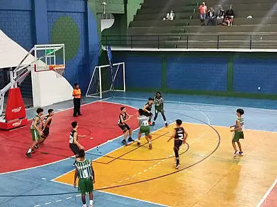 Basquete de Bertioga vence mais uma e lidera Liga Sub-14 da Baixada Santista