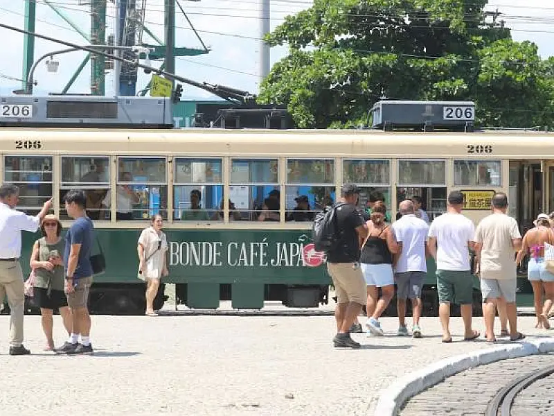 Passeios temáticos vão lembrar os 116 anos da circulação dos bondes elétricos em Santos