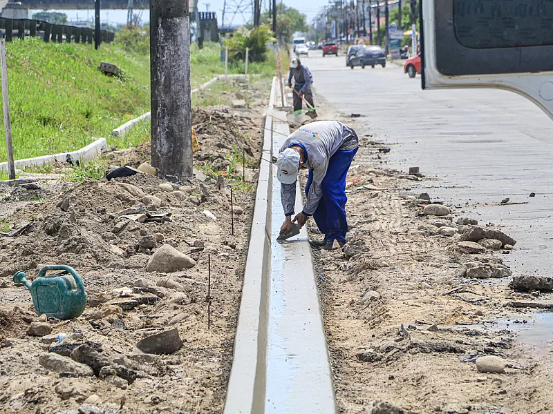 Prefeitura de Mongaguá avança com mais uma etapa da nova ciclovia MarcoMountain, no Flórida Mirim
