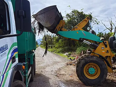 Prefeitura de Mongaguá limpa área pela 6ª vez em 90 dias no Itaguaí