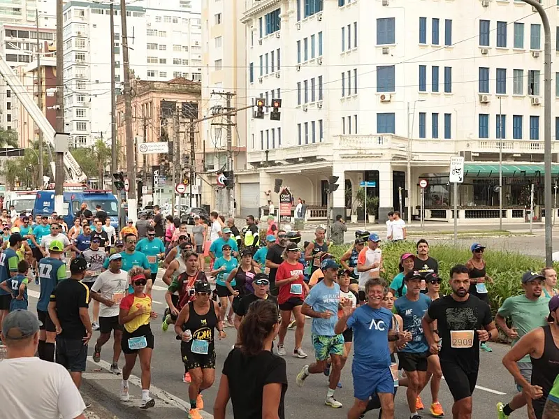 Inscrições gratuitas para corrida de 5KM em Santos serão reabertas nesta quinta-feira