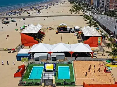 Com patrocínio da Unipar, Arena Esportiva Estação Verão 2025 tem atividades grátis em Praia Grande