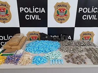 Polícia Civil apreende mais de 5 quilos de drogas enterradas em encosta de morro