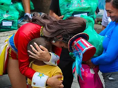 Ação entre Circo Abracadabra e Fundo Social resulta na doação de alimentos a mais de 600 famílias
