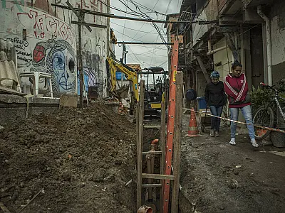 Favela de SP terá água encanada e esgoto pela 1ª vez em 30 anos