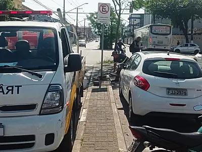 Prefeitura de Guarujá faz melhorias na sinalização da Avenida Oswaldo Cruz