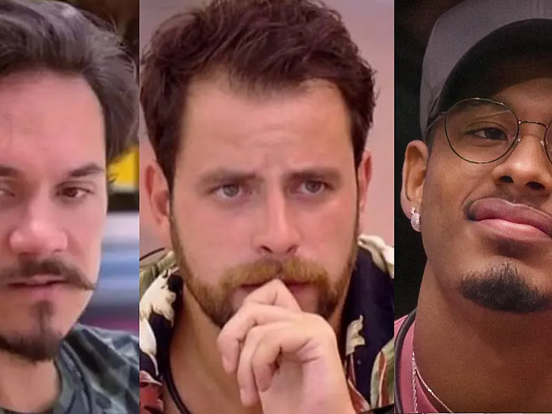 Eli, Gustavo e Paulo André estão no Paredão do BBB 22