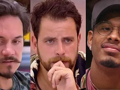 Eli, Gustavo e Paulo André estão no Paredão do BBB 22