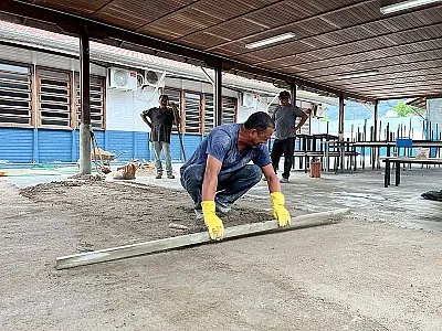 Prefeitura de Guarujá repagina unidades de ensino durante férias escolares