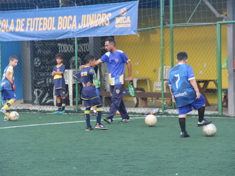 Escola Boca Juniors de Futebol chega a São Vicente