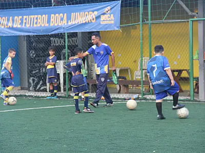 Escola Boca Juniors de Futebol chega a São Vicente