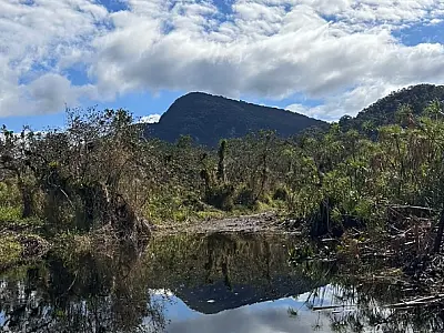 Limpeza do Rio Aguapeú reduz nível da água em mais de 1,20 metro em Mongaguá