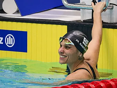 Natação: Carol Santiago é ouro, o 1º do Brasil no Mundial Paralímpico