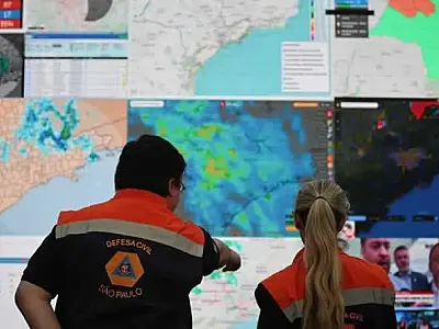 Baixada Santista em alerta: fortes chuvas atingem a região