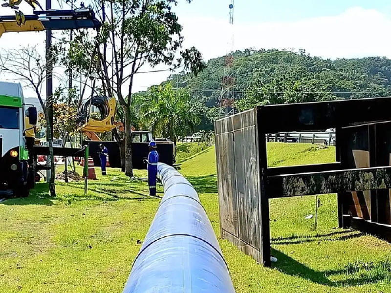 Sabesp instalará 8 km de tubulações de água nos bairros Sítio do Campo e Anhanguera, em Praia Grande