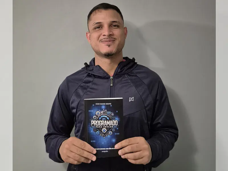 De Cubatão para o mundo, Hugo Groppe inspira com o lançamento do livro "Programado para Vencer"