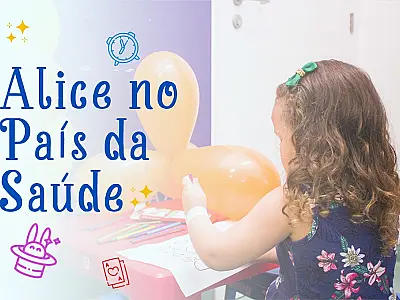 "Alice no País da Saúde" leva amor e carinho a crianças pacientes do Hospital Vicentino