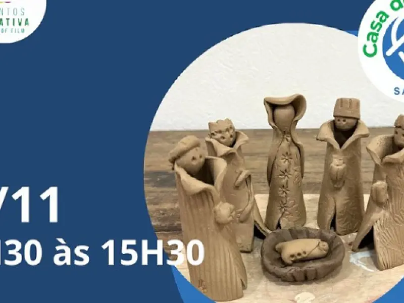 Casa do Artesão de Santos inscreve para oficinas gratuitas de presépio e bordado