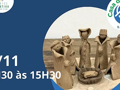 Casa do Artesão de Santos inscreve para oficinas gratuitas de presépio e bordado