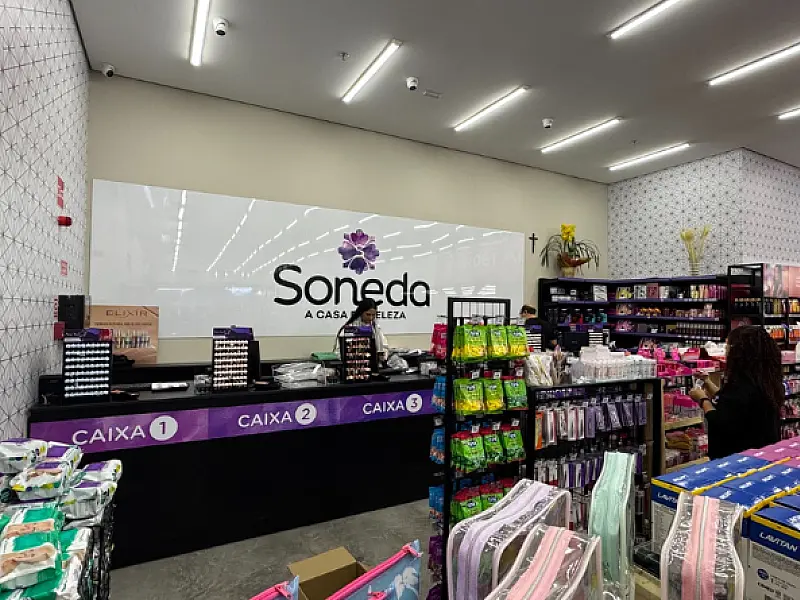 Com unidade em PG, Soneda chega a 50 lojas e comemora 7º aniversário