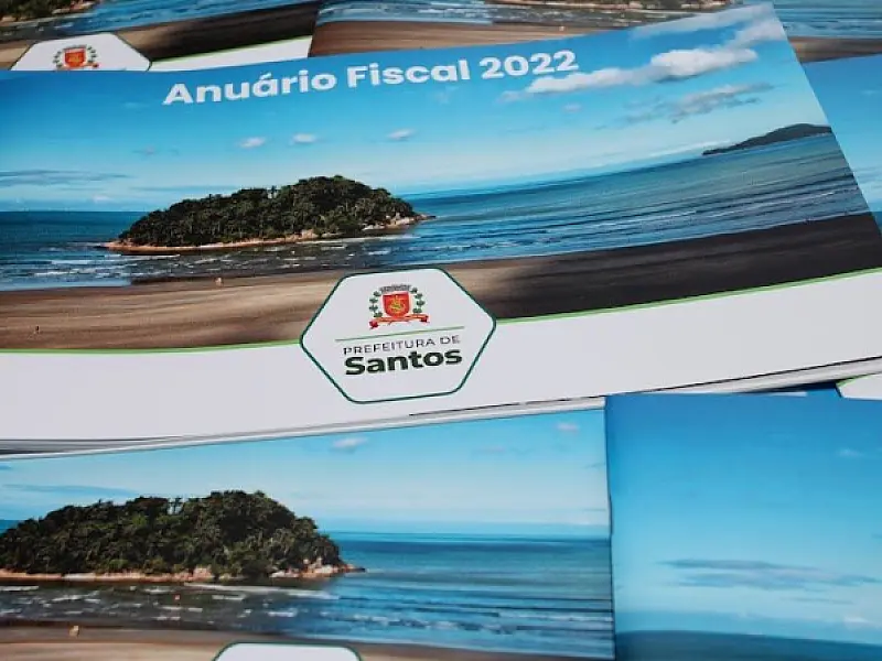 Santos lança o seu primeiro Anuário Fiscal; veja como consultá-lo