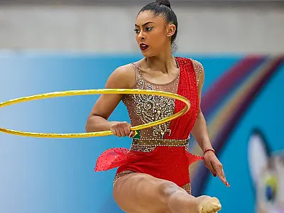 Ginástica Rítmica: Bárbara Domingos é bronze em etapa da Copa do Mundo
