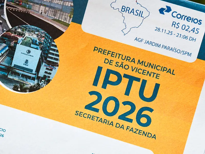 Prazo para solicitar isenções e descontos do IPTU 2027 termina em 31 de julho em São Vicente