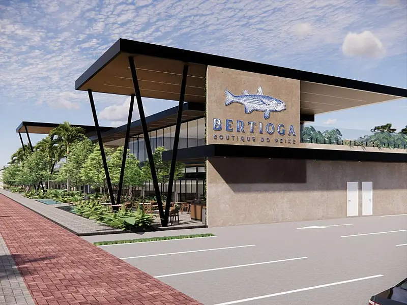 Novo atrativo turístico, Boutique do Peixe começa a ser construída em Bertioga