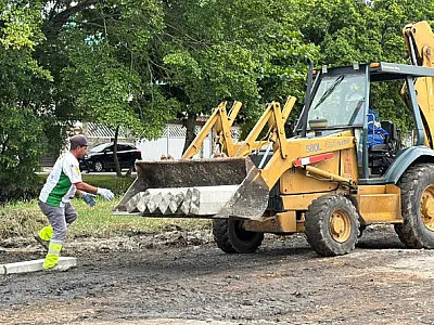 Vias do Parque São Vicente recebem pavimentação e melhorias urbanas