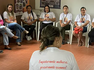 Instituto Gremar celebra primeiro ano de projetos sustentáveis de pesca no Teatro Guarany, em Santos
