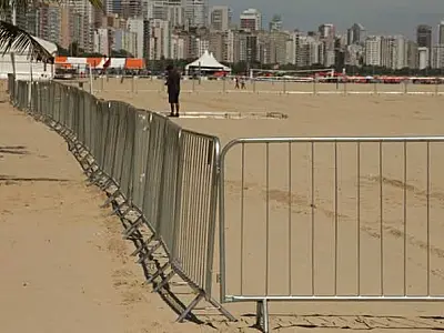 Final de semana será de esporte e diversão na Arena Santos Verão