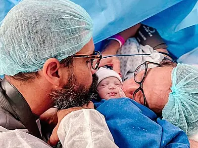Filha de Juliano Cazarré passa por nova cirurgia