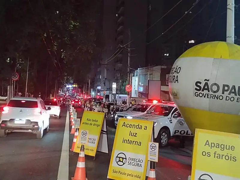 Abordagens a veículos em SP crescem 102% nos 4 primeiros meses do ano