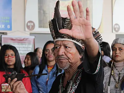 Mais de 250 indígenas celebram o "Ara Mombareté" - Tempo de fortalecer em Peruíbe