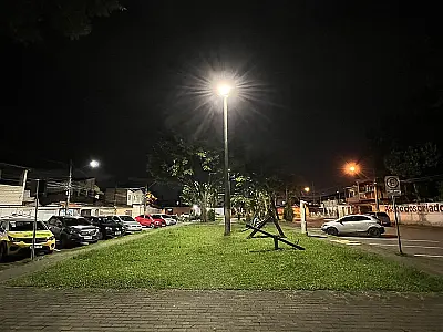 Guarujá supera marca de 16 mil novos pontos de luz em LED