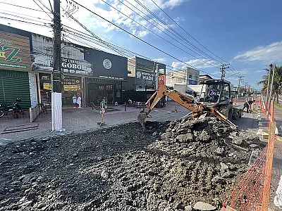 Guarujá inicia obras de reestruturação viária de acesso ao futuro Aeroporto