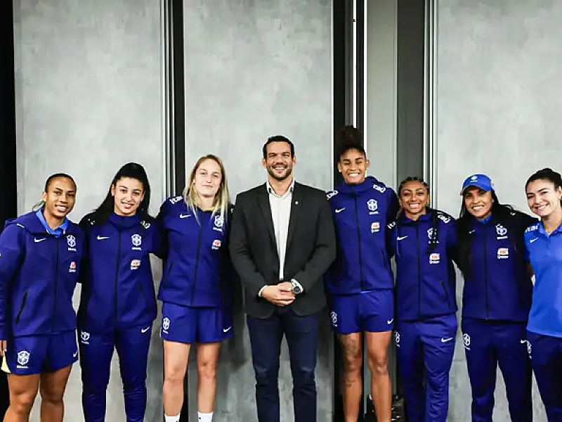 Novo presidente da CBF projeta mais investimentos no futebol feminino