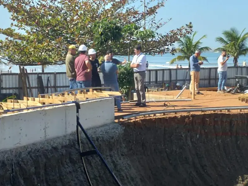 Confederação de skate elogia obras de nova etapa de complexo esportivo em Santos