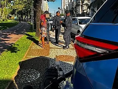 Guarda Civil Municipal captura em Santos suspeito de tentar matar a mãe