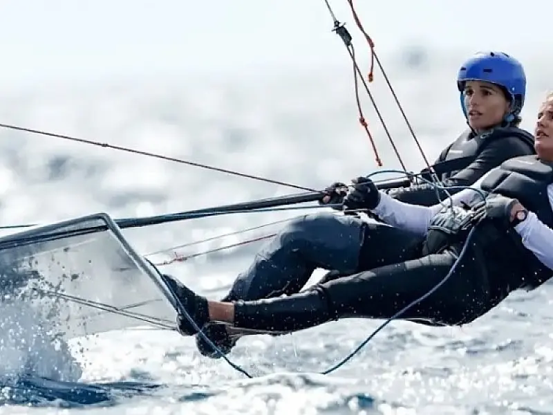 Martine e Kahena conquistam a prata em evento-teste para Paris 2024