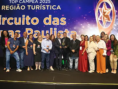 Prêmio Top Destinos Turísticos fortalece o setor paulista